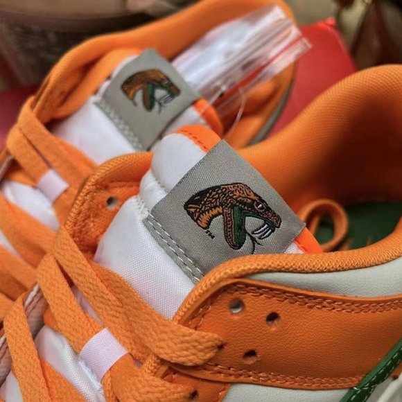 Size 8--Nike Dunk Low Florida A&M University
